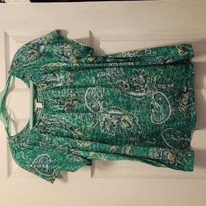 Dana Buchman easy wear top